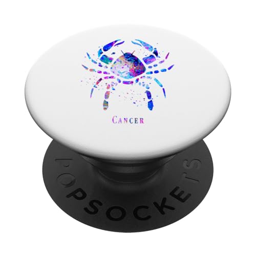 Sternzeichen Krebs PopSockets Klebender PopGrip von Zuzi's