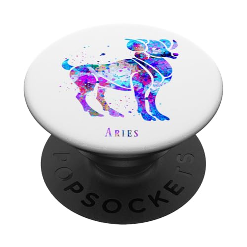 Sternzeichen Widder PopSockets Klebender PopGrip von Zuzi's