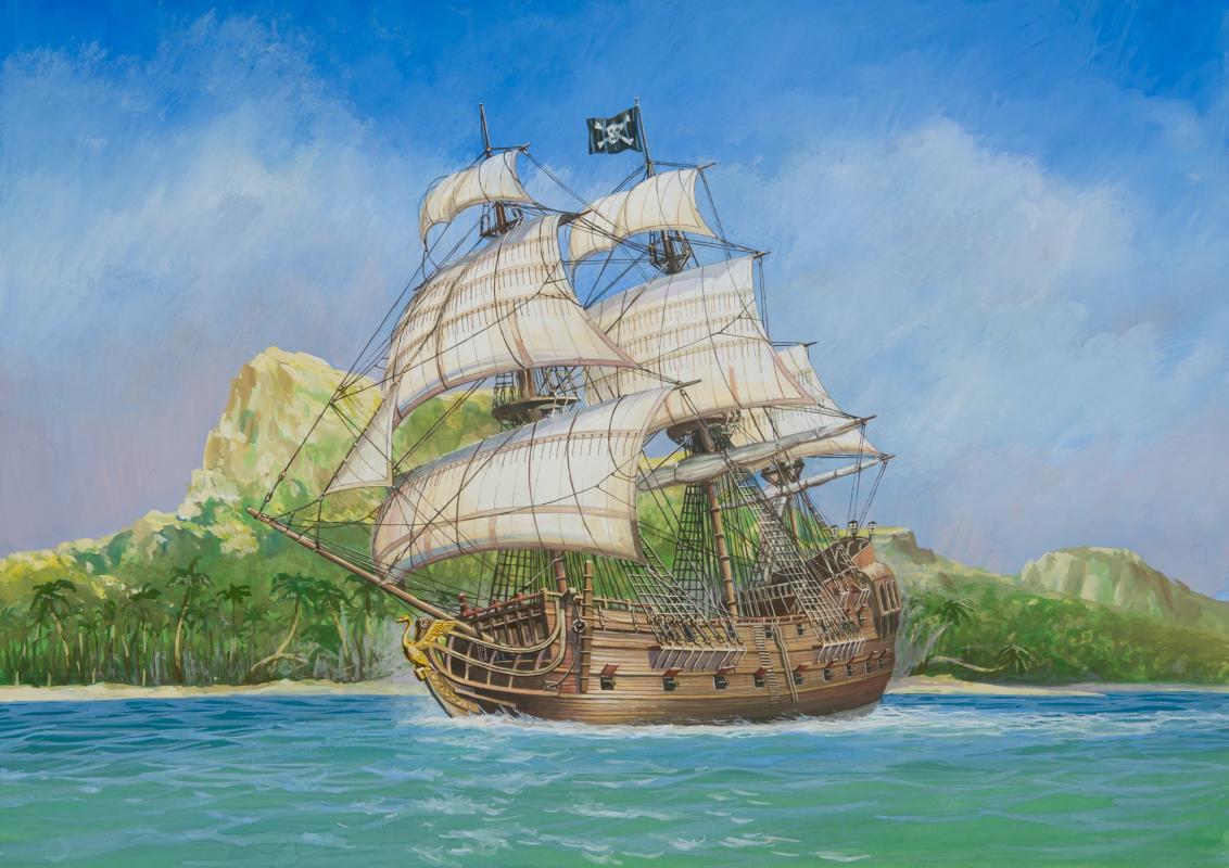 Piratenschiff Black Swan von Zvezda