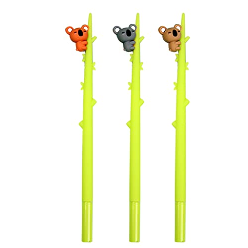 ZwaitL Koalabär-Gelschreiber, nachfüllbar, für Halloween/Weihnachten, Partyzubehör, Studenten, Kinder, 3 Stück ZwaitL Koalabär-Gelschreiber, nachfüllbar, für Halloween/Weihnachten, Partyzubehör, Studenten, Kinder, 3 Stück von ZwaitL