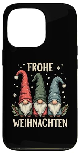 Hülle für iPhone 13 Pro Drei Gnome Frohe Weihnachten Wichtel Zwerge Lustige Xmas von Zwerge Gnome & Wichtel Frohe Weihnachten Shop