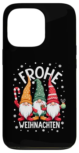 Hülle für iPhone 13 Pro Drei Zwerge Frohe Weihnachten Wichtel Gnome Lustige Xmas von Zwerge Gnome & Wichtel Frohe Weihnachten Shop