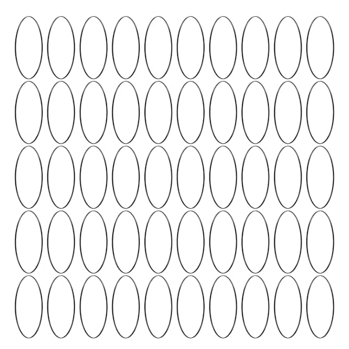 Packung Mit 50 Kassettenrekorder Riemen Sortiment Recorder Gummiriemen 5 Mm Breite Für Die Wartung Von Recordern 110–145 Mm Faltung von Zxfdsfdbnm