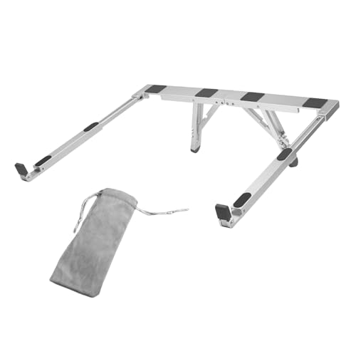 Zxfdsfdbnm Aluminiumlegierung Verstellbar Faltbar Laptop Ständer Tragbar Aluminium Unterstützung Notebook Tablet Basis Schreibtisch Ableitung von Zxfdsfdbnm