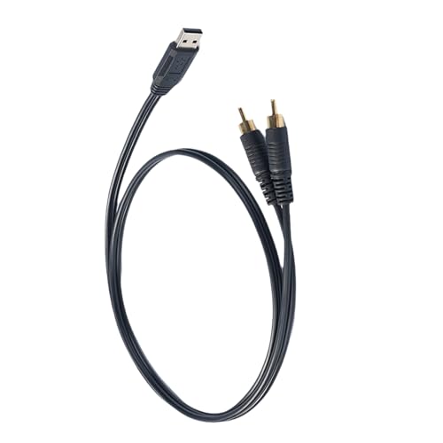 Zxfdsfdbnm USB/USB C Zu 2RCA Sound Kabel USB Typ C Zu 2RCA Männlichen Y Splitter Adapter Stereo Kabel Für Telefon Tablet Heimkinos von Zxfdsfdbnm