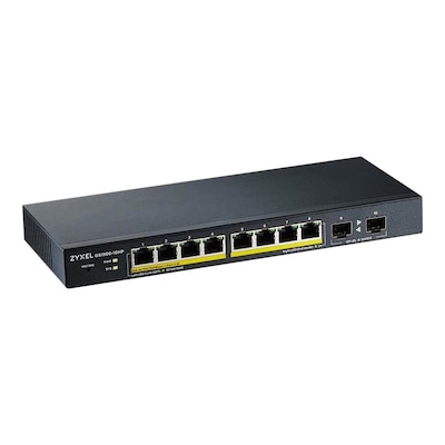 ZyXEL GS1900-10HP 10-Port smart managed 77W PoE+ Switch ZyXEL GS1900-10HP 10-Port smart managed 77W PoE+ Switch von Zyxel