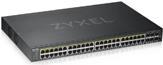 Zyxel GS1920-48HPv2 - Switch - Smart - 48 x 10/100/1000 (PoE+) + 4 x Kombi-Gigabit-SFP + 2 x Gigabit SFP - an Rack montierbar - PoE+ (375 W) (GS192048HPV2-EU0101F) von Zyxel