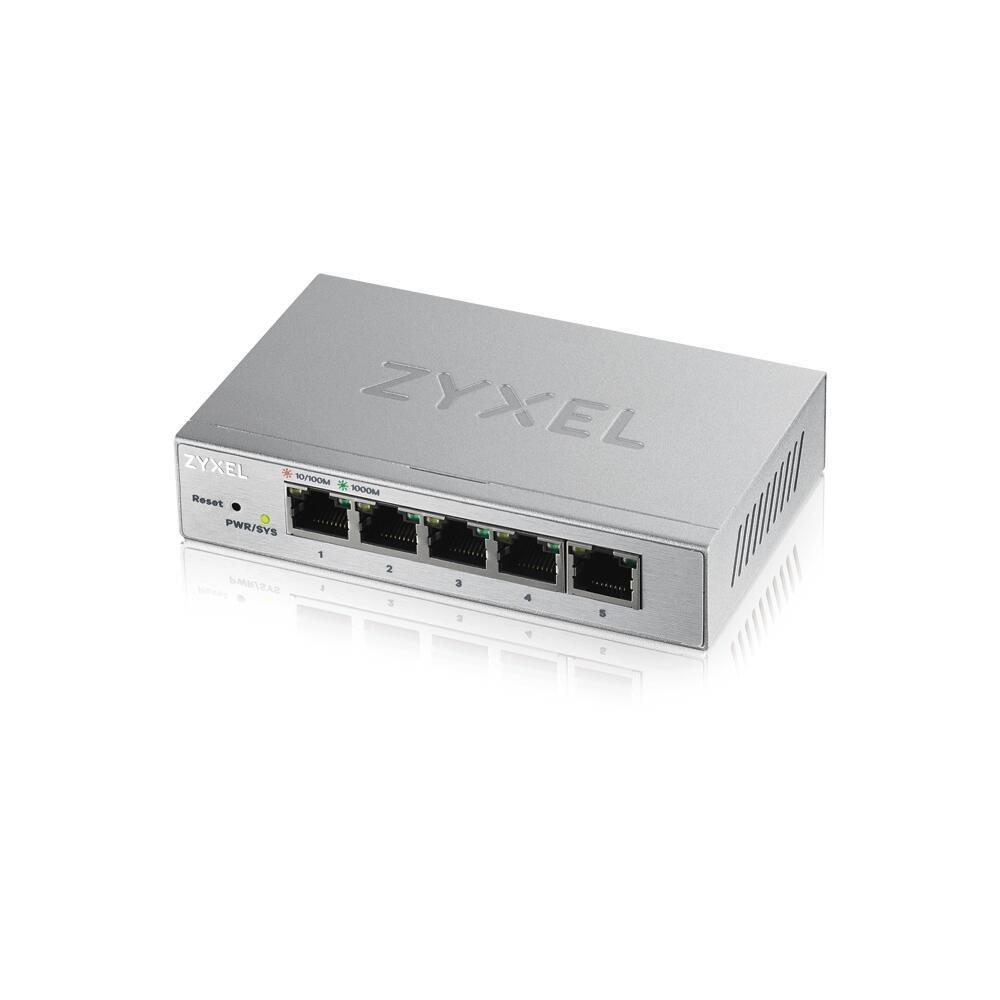 Zyxel Switch 5-Port Gigabit Ethernet lüfterlos Web managed von Zyxel