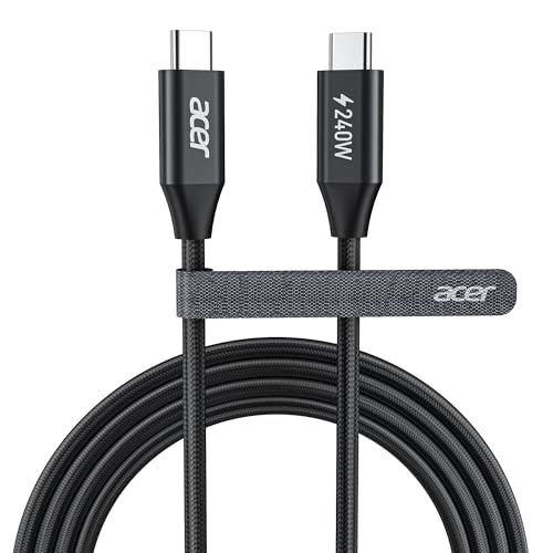 acer USB C auf USB C Kabel 240W 2m von acer