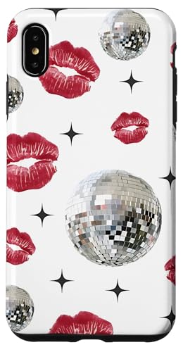 Hülle für iPhone XS Max y2k spiegelkugel discokugel kiss y2k von aesthetic y2k phone case