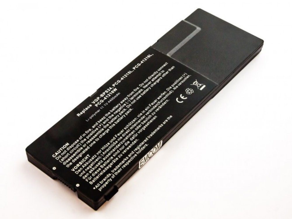 akku500 Akku (11,1 V), Akku für Sony Vaio SV-S13, SV-S15, VPC-SA, VPC-SB, VPC-SE, SPV-SB1AGJ, wie VGP-BPS24, 4400mAh, 11.1V von akku500