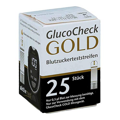 Gluco Check Gold Blutzuckerteststreifen… von aktivmed