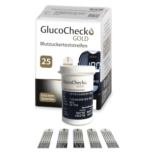 Gluco Check Gold Blutzuckerteststreifen… von aktivmed