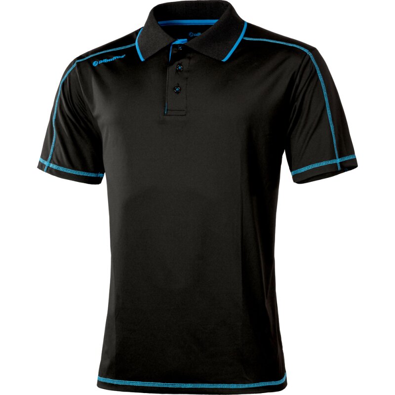 albatros CLIMA Funktions-Poloshirt für Beruf und Freizeit schwarz/blau Gr. 2XL von albatros