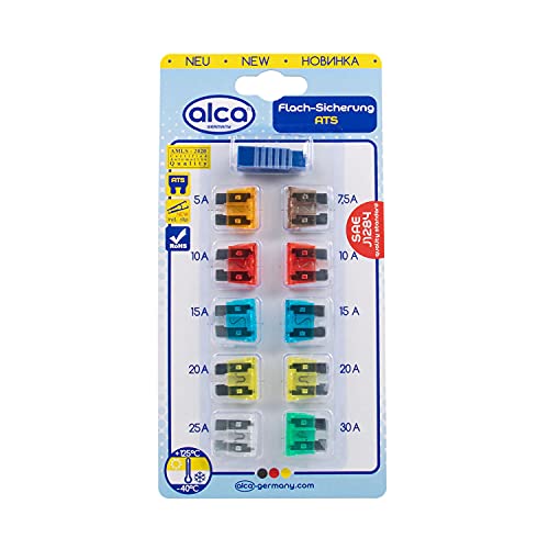 alca® Mini Flach-Sicherungen 5-30 A, 10 St. Blister von alca