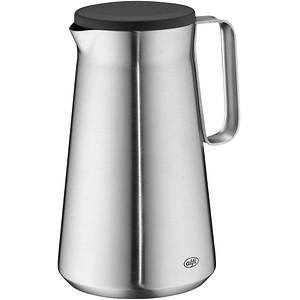 alfi Isolierkanne Drive silber, schwarz 1,0 l von alfi