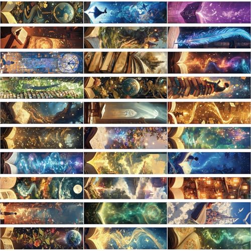 30 Blätter/Set Creative Paper Lesezeichen Fantasy Reading Page Marker Ästhetische Lesezeichen Für Schülerlehrer 30 Blätter/Set Creative Paper Lesezeichen Fantasy Reading Page Marker Ästhetische Lesezeichen Für Schülerlehrer von alloneslife