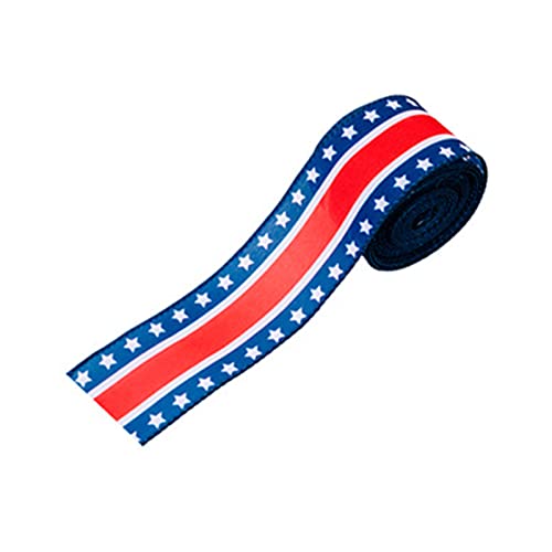 Band zum 4. Juli, patriotisches Band, Stern-Flagge, Bänder, Kanten, Basteln, für Unabhängigkeitstag, Dekoration Band zum 4. Juli, patriotisches Band, Stern-Flagge, Bänder, Kanten, Basteln, für Unabhängigkeitstag, Dekoration von alloneslife