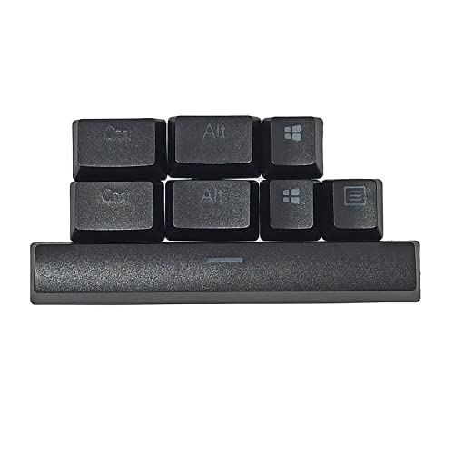 Only Keycap OEM 6U Space Keycap-Set für hintergrundbeleuchtete Tastenkappe für mechanische Tastatur von amangul