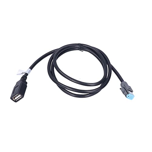 aqxreight 4-poliger USB-Kabel-A-M-Kabelverlängerer, 102 Cm, Schwarzer ABS-Ersatz für Teana Ihr Altes oder USB-Kabel von aqxreight