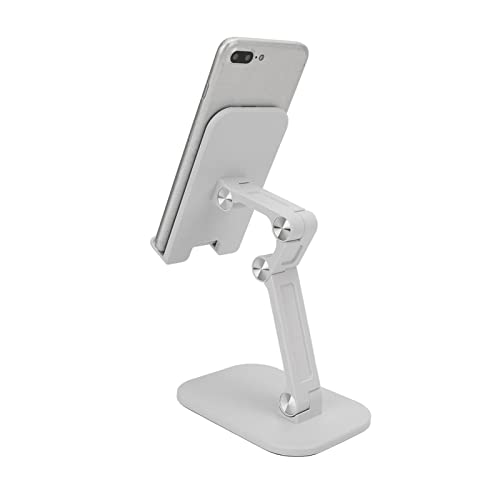 aqxreight Mobiltelefonständer Tragbarer Schlupffaltungshöhe Desktop -Telefonhalter Tablet Halter Weißer Handy -Standard -Telefon Standdesk Telefon Standphone Desktop -Halterungfolding von aqxreight