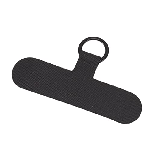 aqxreight Universal-Handy-Lanyard-Patch aus Nylon für den Täglichen Gebrauch, Handy-Aufhängeseil, Laschen-Verbindungsbefestigung, Schwarz (BLACK) von aqxreight