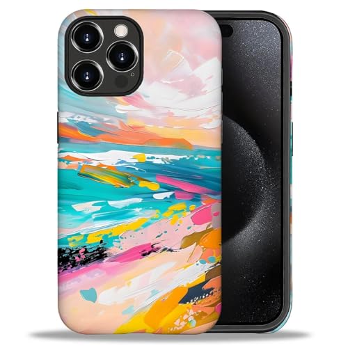 artslion Kompatibel mit iPhone 15 pro max Hülle 6,7 Zoll, Landschaft Muster Schock und Kratzer resistent 360 Grad SchutzHülle für iPhone 15 pro max von artslion