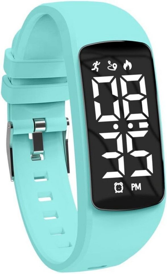 aswan watch Fur Kinder Mädchen Jungen Watch, mit Schrittzähler,Wecker,Stoppuhr, Distanz,Datum-Sport App und Handy von aswan watch