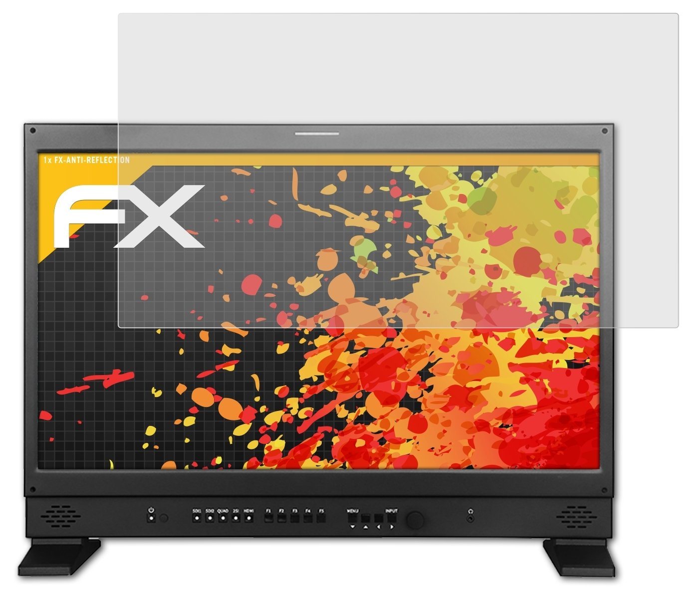 atFoliX Schutzfolie für Desview D24F-12G, Entspiegelnd und stoßdämpfend von atFoliX