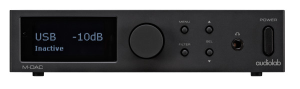 audiolab MDAC black von audiolab