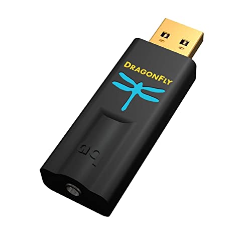 Audioquest Dragonfly tragbarer D/A-Konverter, schwarz von audioquest