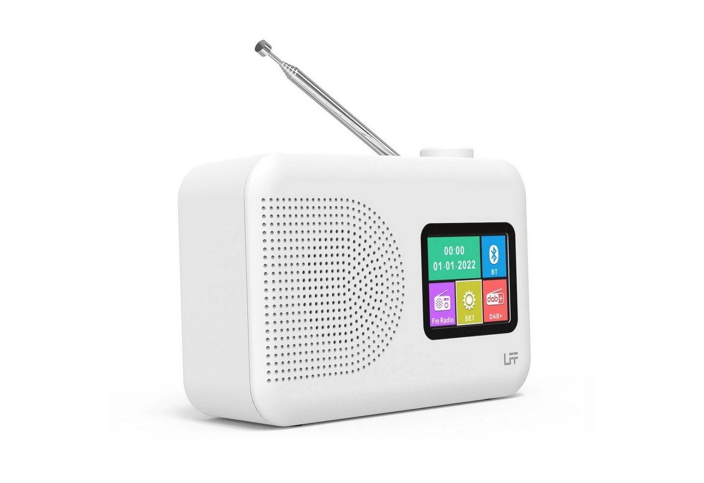 awortek DAB Digitalradio UKW mit RDS Farbdisplay Radio mit Bluetooth Digitalradio (DAB) von awortek