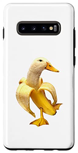 Hülle für Galaxy S10+ Bananen-Ente von banana duck