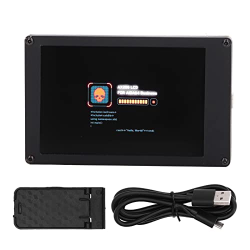 banapoy 3,5 Zoll IPS USB Mini Bildschirm, USB IPS LCD Bildschirm, Monitor, HDMI Bildschirm, Subscreen für , USB AIDA64 von banapoy