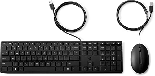 battery_king HP Wired Desktop 320MK Mouse and Keyboard Sweden, 9SR36AA#ABS von battery_king