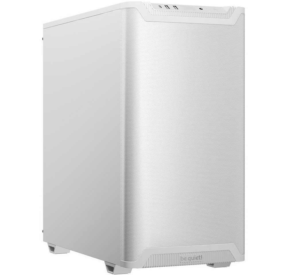 be quiet! PC-Gehäuse Pure Base 501 Airflow White, 2 vorinstallierte Pure Wings 3 140mm PWM White Lüfter hoher statischer von be quiet!