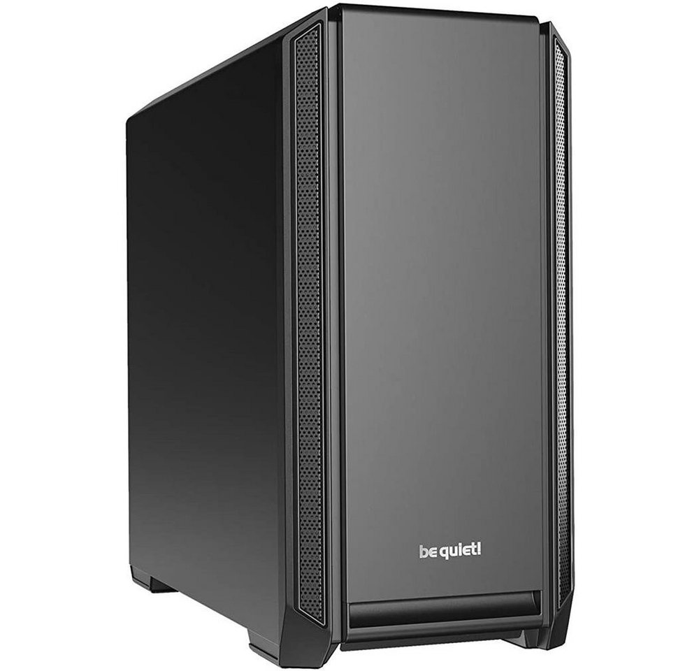 be quiet! PC-Gehäuse SILENT BASE 601 Black, Midi-Tower, Computergehäuse, 2 Pure Wings 2 140mm Lüfter, schwarz von be quiet!