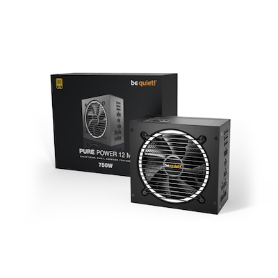 be quiet! Pure Power 12 M 750 Watt Netzteil 80+ Gold ATX 3.0 PCIe5.0 modular von be quiet!