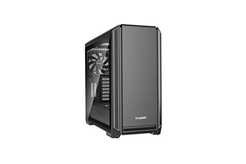 be quiet! Silent Base 601 ATX PC Midi PC Gehäuse mit Seitenfenster Silber von be quiet!