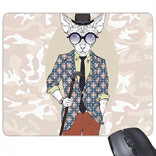 beatChong Aquarell Kleidung Schöner Hund Illustration Griffige Gummi Mousepad Spiel Büro Mauspad Geschenk von beatChong