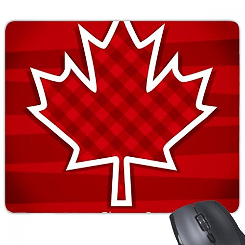 beatChong Happy Canada Day 4. Juli Platz Maple Leaf Rectangle Griffige Gummi Mousepad Spiel Mauspad Geschenk von beatChong