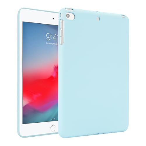 Tablet-Schutz Compatible with iPad Mini 5/4/3/2/1 (7.9"),7.9 inch for iPad Mini 5th/4th/3rd/2nd/1st Generation Case, Flexible TPU Protective Cover Thin Slim Lightweight Shockproof Case Back Case Table von bigcgreen