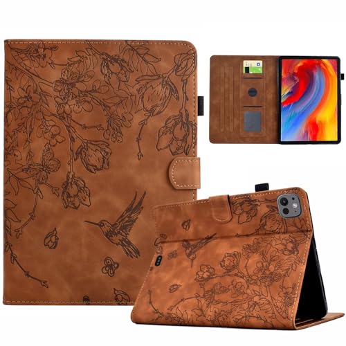 Tablet-Schutz Kompatibel mit iPad Air 11 Zoll M2 2024 Hülle mit automatischer Sleep-Wake-Funktion, schlankes Premium-Leder Business Folio Stand Cover Schutzhülle Shell mehrere Betrachtungswinkel Cover von bigcgreen