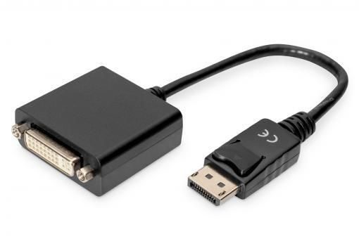 DIGITUS DisplayPort-Adapterkabel - DisplayPort / DVI-D 0,15m