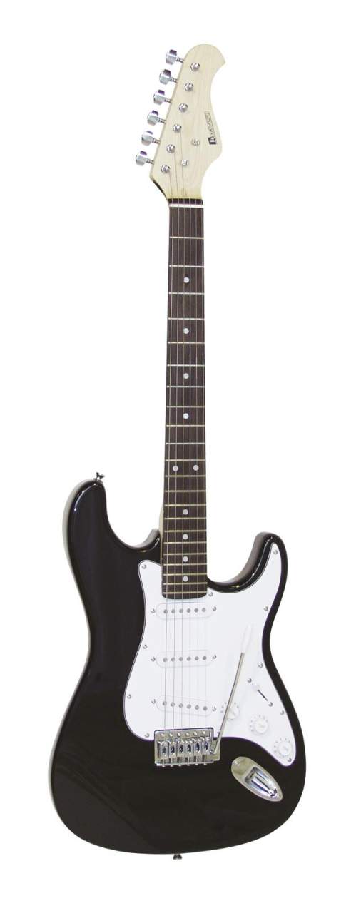 DIMAVERY ST-203 E-Gitarre, schwarz