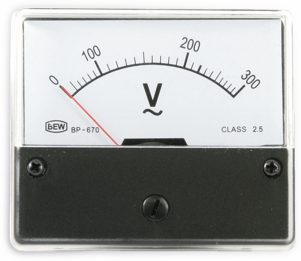 Dreheisen-Einbauinstrument, 0...300 V~ von Sintron Distribution GmbH