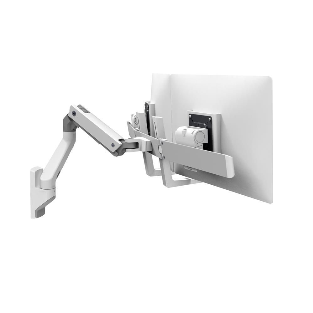 Ergotron HX Dual Monitorarm Wandhalterung für zwei Monitore bis 81,28 cm (32 Zoll) weiß