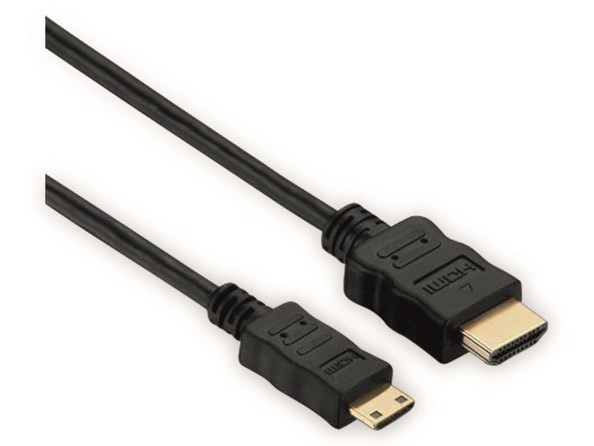 S-IMPULS HDMI/Mini-HDMI Kabel, HIGH SPEED WITH ETHERNET, 1,5 m von S-IMPULS