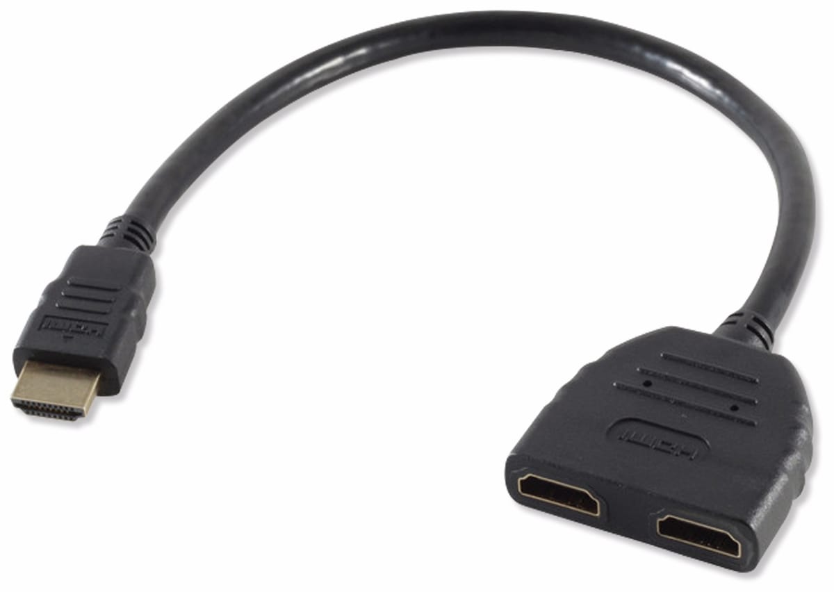 S-IMPULS HDMI-Adapter A-Stecker, 2x A Kupplung von S-IMPULS