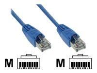 InLine Netzwerk-Kabel 1m blau